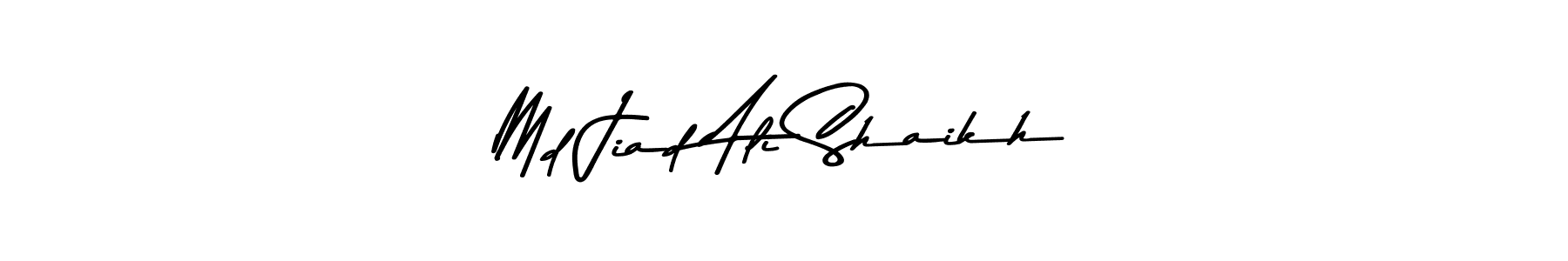 How to Draw Md Jiad Ali Shaikh signature style? Asem Kandis PERSONAL USE is a latest design signature styles for name Md Jiad Ali Shaikh. Md Jiad Ali Shaikh signature style 9 images and pictures png