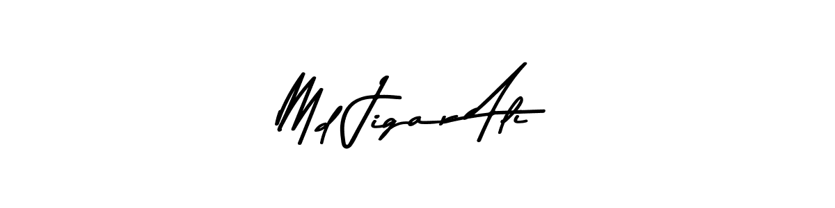 It looks lik you need a new signature style for name Md Jigar Ali. Design unique handwritten (Asem Kandis PERSONAL USE) signature with our free signature maker in just a few clicks. Md Jigar Ali signature style 9 images and pictures png