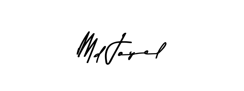 Make a beautiful signature design for name Md Joyel. With this signature (Asem Kandis PERSONAL USE) style, you can create a handwritten signature for free. Md Joyel signature style 9 images and pictures png