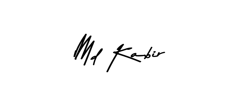 How to make Md Kabir signature? Asem Kandis PERSONAL USE is a professional autograph style. Create handwritten signature for Md Kabir name. Md Kabir signature style 9 images and pictures png