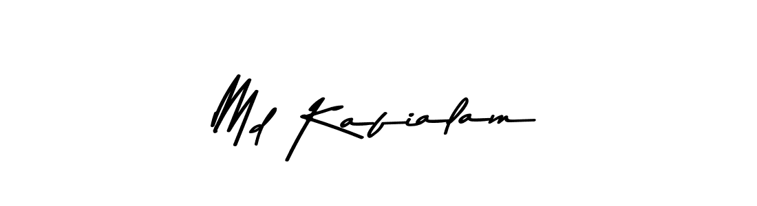Design your own signature with our free online signature maker. With this signature software, you can create a handwritten (Asem Kandis PERSONAL USE) signature for name Md Kafialam. Md Kafialam signature style 9 images and pictures png