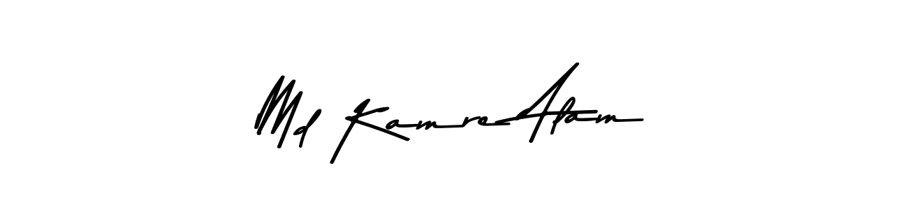 Design your own signature with our free online signature maker. With this signature software, you can create a handwritten (Asem Kandis PERSONAL USE) signature for name Md Kamre Alam. Md Kamre Alam signature style 9 images and pictures png