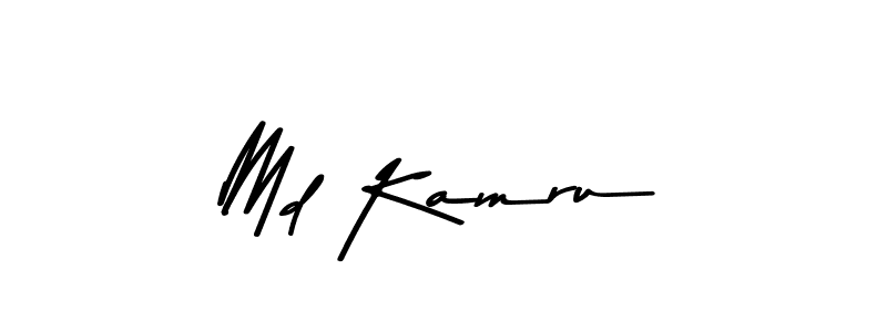 The best way (Asem Kandis PERSONAL USE) to make a short signature is to pick only two or three words in your name. The name Md Kamru include a total of six letters. For converting this name. Md Kamru signature style 9 images and pictures png