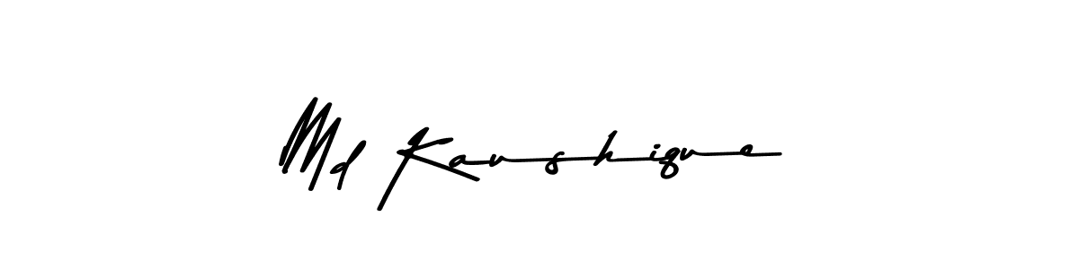 Make a short Md Kaushique signature style. Manage your documents anywhere anytime using Asem Kandis PERSONAL USE. Create and add eSignatures, submit forms, share and send files easily. Md Kaushique signature style 9 images and pictures png