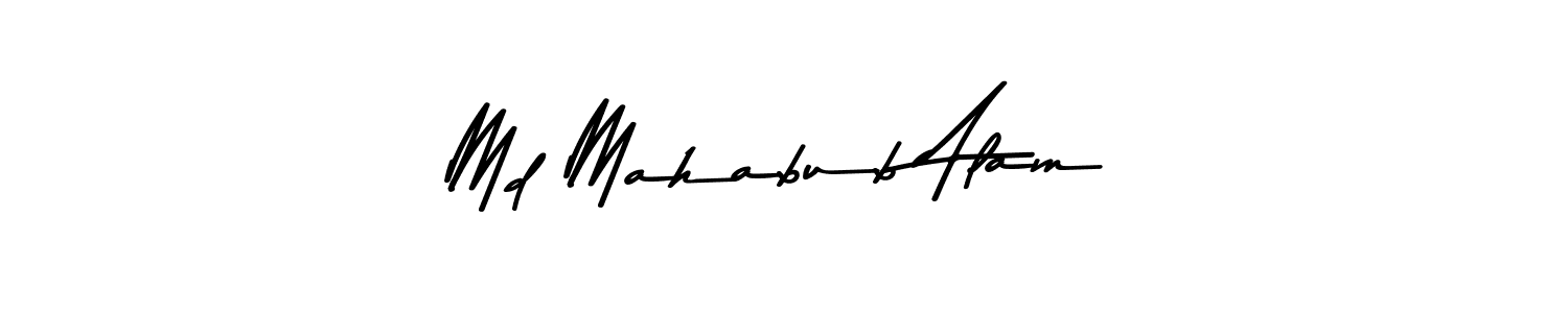 How to make Md Mahabub Alam signature? Asem Kandis PERSONAL USE is a professional autograph style. Create handwritten signature for Md Mahabub Alam name. Md Mahabub Alam signature style 9 images and pictures png