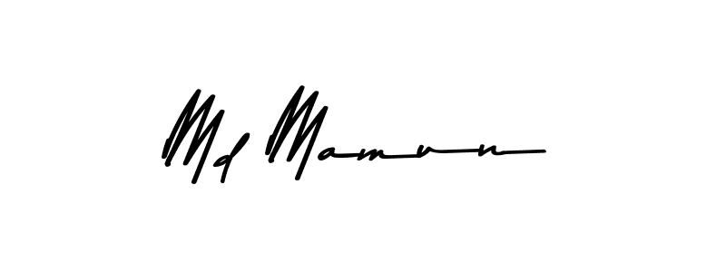 Md Mamun stylish signature style. Best Handwritten Sign (Asem Kandis PERSONAL USE) for my name. Handwritten Signature Collection Ideas for my name Md Mamun. Md Mamun signature style 9 images and pictures png