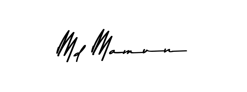 Use a signature maker to create a handwritten signature online. With this signature software, you can design (Asem Kandis PERSONAL USE) your own signature for name Md Mamun. Md Mamun signature style 9 images and pictures png