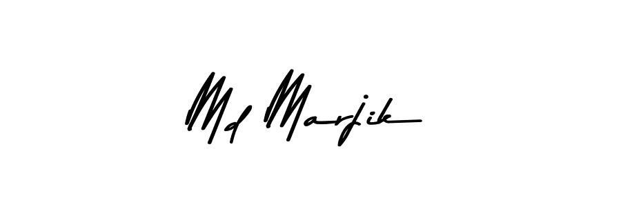 The best way (Asem Kandis PERSONAL USE) to make a short signature is to pick only two or three words in your name. The name Md Marjik include a total of six letters. For converting this name. Md Marjik signature style 9 images and pictures png