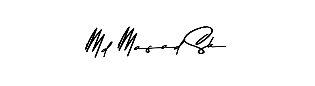 How to make Md Masad Sk signature? Asem Kandis PERSONAL USE is a professional autograph style. Create handwritten signature for Md Masad Sk name. Md Masad Sk signature style 9 images and pictures png