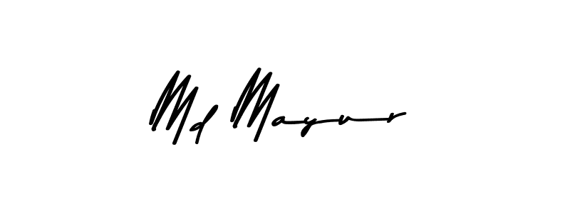 The best way (Asem Kandis PERSONAL USE) to make a short signature is to pick only two or three words in your name. The name Md Mayur include a total of six letters. For converting this name. Md Mayur signature style 9 images and pictures png