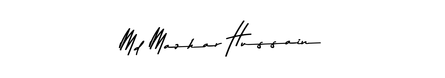 You should practise on your own different ways (Asem Kandis PERSONAL USE) to write your name (Md Mazhar Hussain) in signature. don't let someone else do it for you. Md Mazhar Hussain signature style 9 images and pictures png