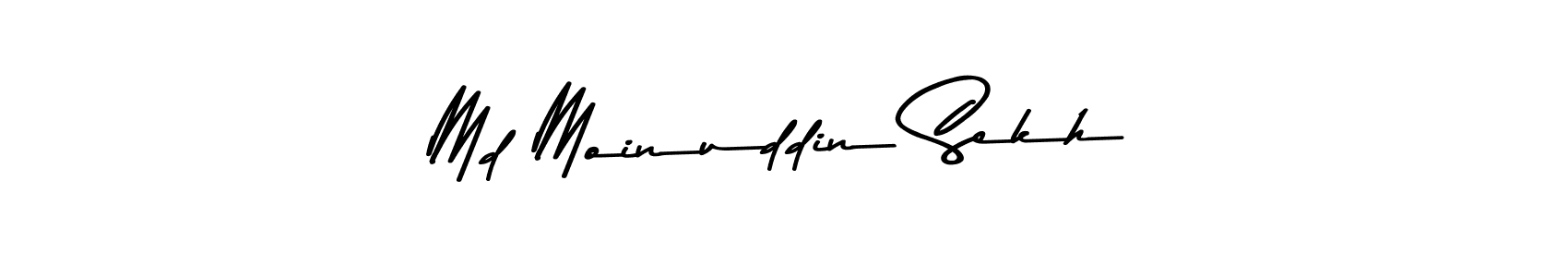 Use a signature maker to create a handwritten signature online. With this signature software, you can design (Asem Kandis PERSONAL USE) your own signature for name Md Moinuddin Sekh. Md Moinuddin Sekh signature style 9 images and pictures png