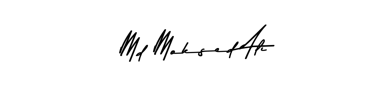 Asem Kandis PERSONAL USE is a professional signature style that is perfect for those who want to add a touch of class to their signature. It is also a great choice for those who want to make their signature more unique. Get Md Moksed Ali name to fancy signature for free. Md Moksed Ali signature style 9 images and pictures png