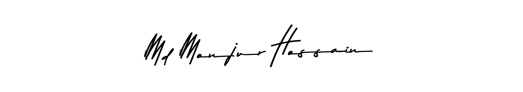 Use a signature maker to create a handwritten signature online. With this signature software, you can design (Asem Kandis PERSONAL USE) your own signature for name Md Monjur Hossain. Md Monjur Hossain signature style 9 images and pictures png