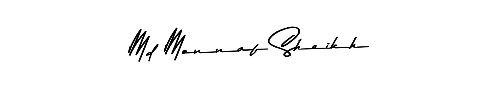 This is the best signature style for the Md Monnaf Sheikh name. Also you like these signature font (Asem Kandis PERSONAL USE). Mix name signature. Md Monnaf Sheikh signature style 9 images and pictures png