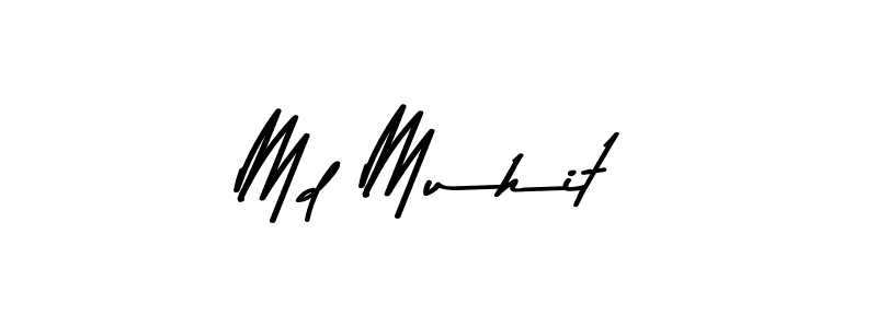 Also You can easily find your signature by using the search form. We will create Md Muhit name handwritten signature images for you free of cost using Asem Kandis PERSONAL USE sign style. Md Muhit signature style 9 images and pictures png