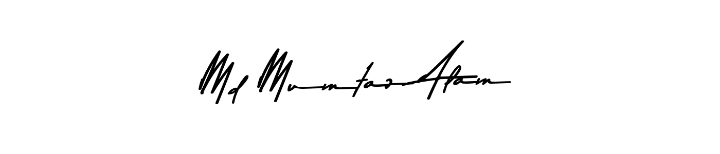 Use a signature maker to create a handwritten signature online. With this signature software, you can design (Asem Kandis PERSONAL USE) your own signature for name Md Mumtaz Alam. Md Mumtaz Alam signature style 9 images and pictures png