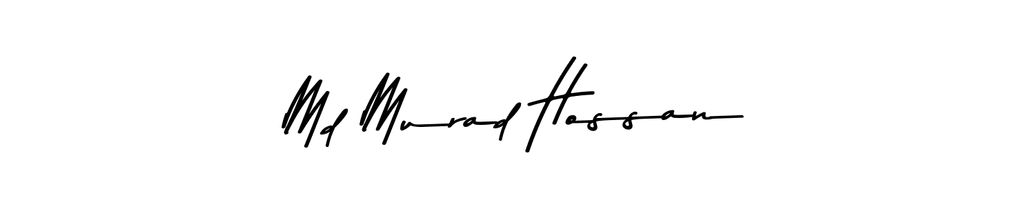 Make a short Md Murad Hossan signature style. Manage your documents anywhere anytime using Asem Kandis PERSONAL USE. Create and add eSignatures, submit forms, share and send files easily. Md Murad Hossan signature style 9 images and pictures png