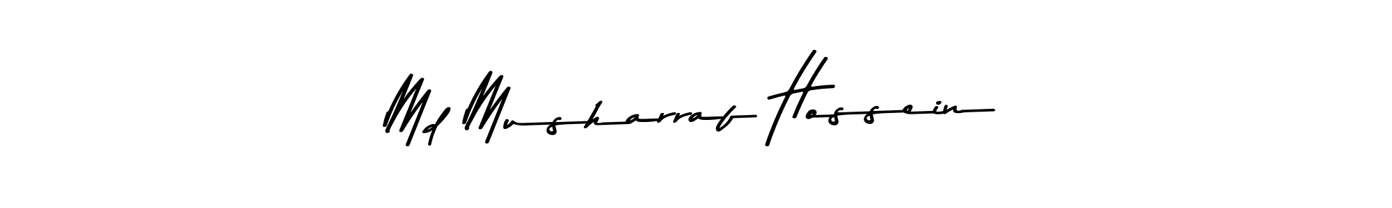 Also You can easily find your signature by using the search form. We will create Md Musharraf Hossein name handwritten signature images for you free of cost using Asem Kandis PERSONAL USE sign style. Md Musharraf Hossein signature style 9 images and pictures png