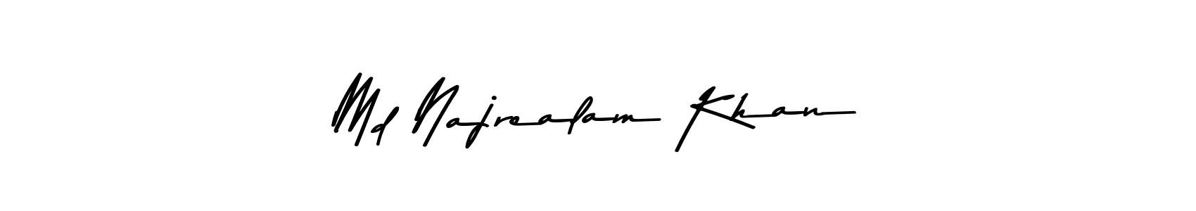 Similarly Asem Kandis PERSONAL USE is the best handwritten signature design. Signature creator online .You can use it as an online autograph creator for name Md Najrealam Khan. Md Najrealam Khan signature style 9 images and pictures png