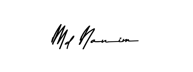 if you are searching for the best signature style for your name Md Nanim. so please give up your signature search. here we have designed multiple signature styles  using Asem Kandis PERSONAL USE. Md Nanim signature style 9 images and pictures png