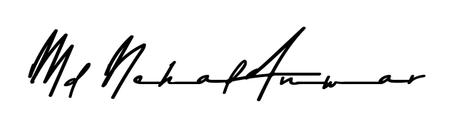 A modern signature idea for name Md Nehal Anwar using Asem Kandis PERSONAL USE font. Clean strokes and elegant curves make it stand out instantly. Md Nehal Anwar signature style 9 images and pictures png