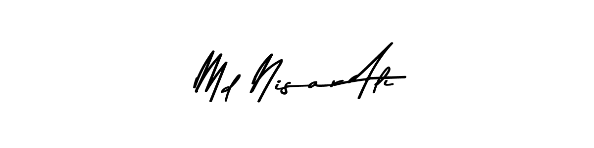 You should practise on your own different ways (Asem Kandis PERSONAL USE) to write your name (Md Nisar Ali) in signature. don't let someone else do it for you. Md Nisar Ali signature style 9 images and pictures png