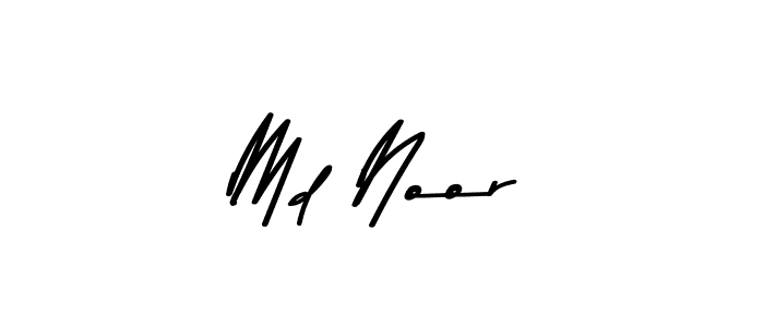 Md Noor stylish signature style. Best Handwritten Sign (Asem Kandis PERSONAL USE) for my name. Handwritten Signature Collection Ideas for my name Md Noor. Md Noor signature style 9 images and pictures png