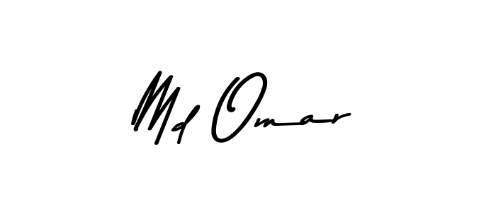 Use a signature maker to create a handwritten signature online. With this signature software, you can design (Asem Kandis PERSONAL USE) your own signature for name Md Omar. Md Omar signature style 9 images and pictures png