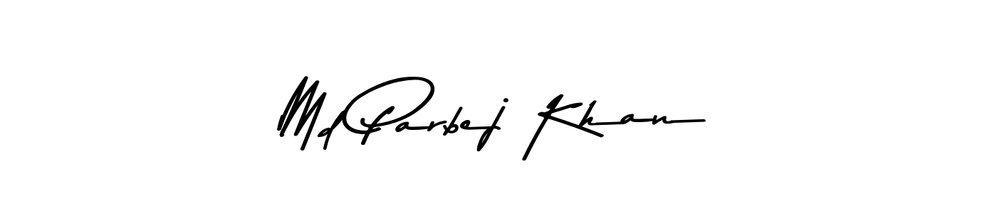 How to make Md Parbej Khan signature? Asem Kandis PERSONAL USE is a professional autograph style. Create handwritten signature for Md Parbej Khan name. Md Parbej Khan signature style 9 images and pictures png
