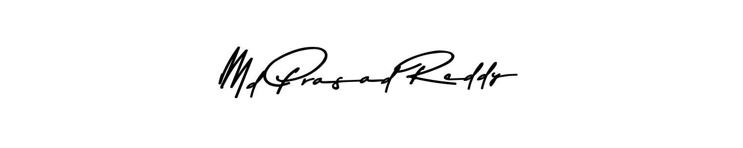 if you are searching for the best signature style for your name Md Prasad Reddy. so please give up your signature search. here we have designed multiple signature styles  using Asem Kandis PERSONAL USE. Md Prasad Reddy signature style 9 images and pictures png
