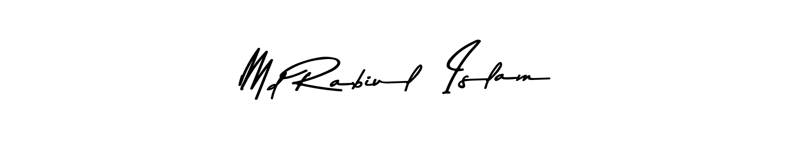 Make a beautiful signature design for name Md Rabiul  Islam. Use this online signature maker to create a handwritten signature for free. Md Rabiul  Islam signature style 9 images and pictures png