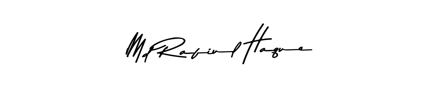 This is the best signature style for the Md Rafiul Haque name. Also you like these signature font (Asem Kandis PERSONAL USE). Mix name signature. Md Rafiul Haque signature style 9 images and pictures png