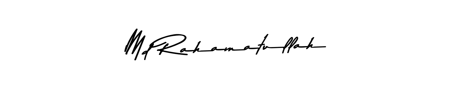 if you are searching for the best signature style for your name Md Rahamatullah. so please give up your signature search. here we have designed multiple signature styles  using Asem Kandis PERSONAL USE. Md Rahamatullah signature style 9 images and pictures png