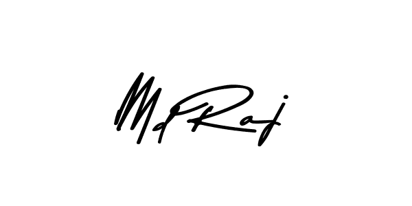 How to make Md Raj signature? Asem Kandis PERSONAL USE is a professional autograph style. Create handwritten signature for Md Raj name. Md Raj signature style 9 images and pictures png