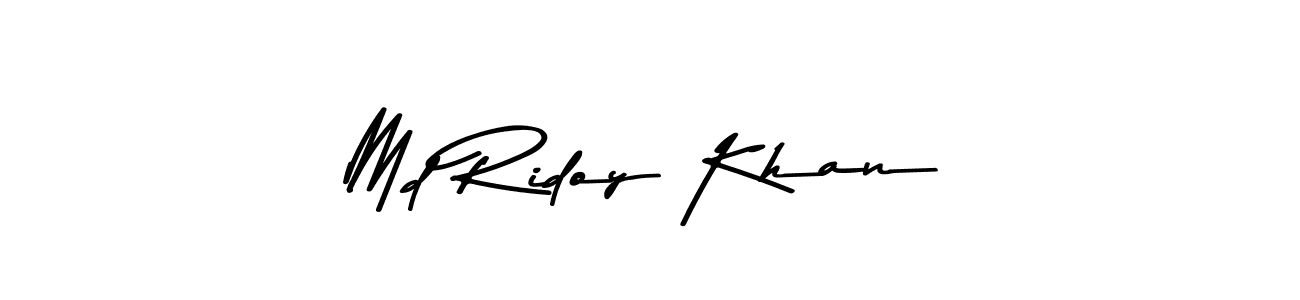 if you are searching for the best signature style for your name Md Ridoy Khan. so please give up your signature search. here we have designed multiple signature styles  using Asem Kandis PERSONAL USE. Md Ridoy Khan signature style 9 images and pictures png