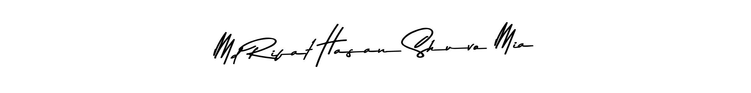 Also You can easily find your signature by using the search form. We will create Md Rifat Hasan Shuvo Mia name handwritten signature images for you free of cost using Asem Kandis PERSONAL USE sign style. Md Rifat Hasan Shuvo Mia signature style 9 images and pictures png