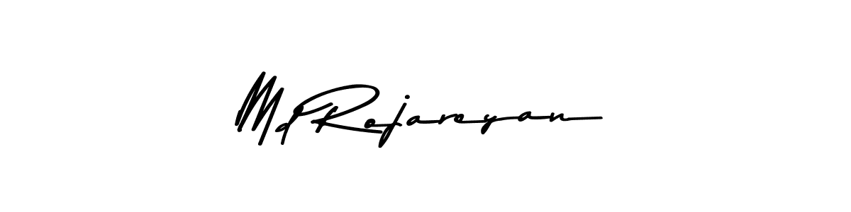 Create a beautiful signature design for name Md Rojareyan. With this signature (Asem Kandis PERSONAL USE) fonts, you can make a handwritten signature for free. Md Rojareyan signature style 9 images and pictures png