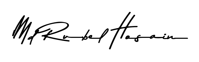 Get an exclusive digital autograph for Md Rubel Hosain. The Asem Kandis PERSONAL USE typeface captures the charm of real penmanship on paper. Md Rubel Hosain signature style 9 images and pictures png