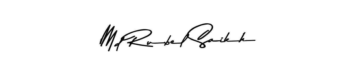 How to make Md Rubel Saikh signature? Asem Kandis PERSONAL USE is a professional autograph style. Create handwritten signature for Md Rubel Saikh name. Md Rubel Saikh signature style 9 images and pictures png