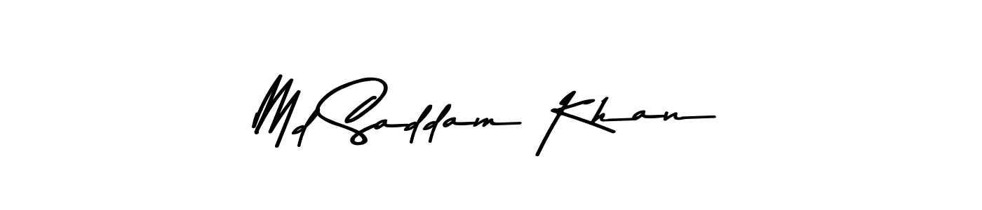 if you are searching for the best signature style for your name Md Saddam Khan. so please give up your signature search. here we have designed multiple signature styles  using Asem Kandis PERSONAL USE. Md Saddam Khan signature style 9 images and pictures png