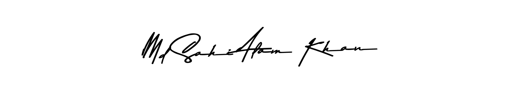 Design your own signature with our free online signature maker. With this signature software, you can create a handwritten (Asem Kandis PERSONAL USE) signature for name Md Sahi Alam Khan. Md Sahi Alam Khan signature style 9 images and pictures png