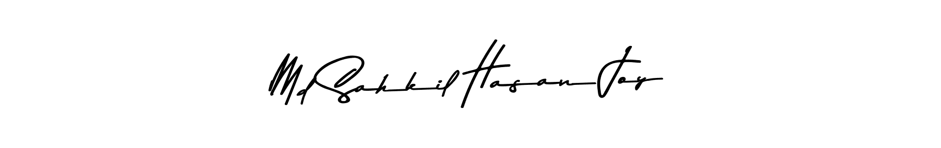 Make a beautiful signature design for name Md Sahkil Hasan Joy. Use this online signature maker to create a handwritten signature for free. Md Sahkil Hasan Joy signature style 9 images and pictures png