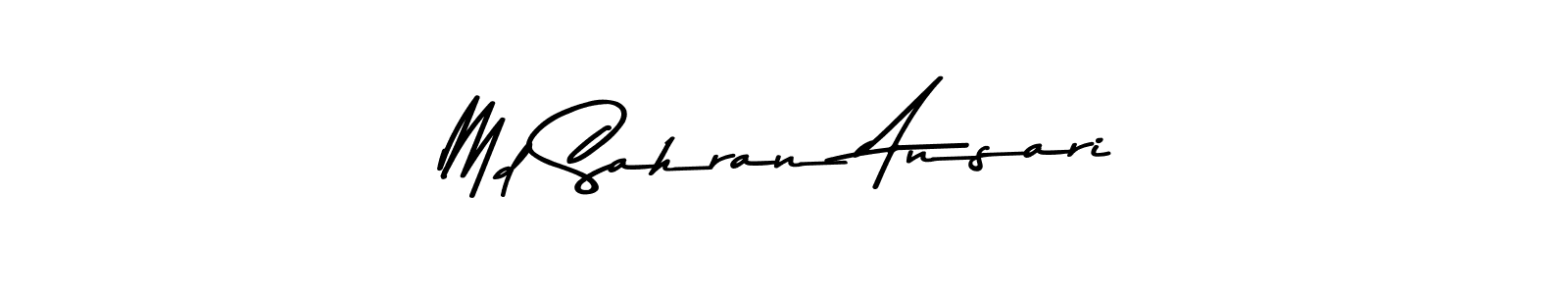 Similarly Asem Kandis PERSONAL USE is the best handwritten signature design. Signature creator online .You can use it as an online autograph creator for name Md Sahran Ansari. Md Sahran Ansari signature style 9 images and pictures png