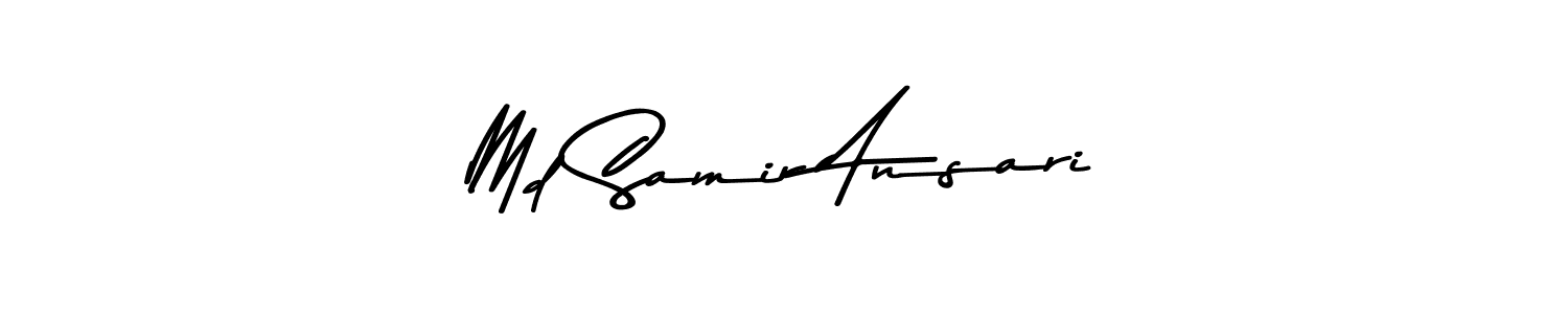 You should practise on your own different ways (Asem Kandis PERSONAL USE) to write your name (Md Samir Ansari) in signature. don't let someone else do it for you. Md Samir Ansari signature style 9 images and pictures png