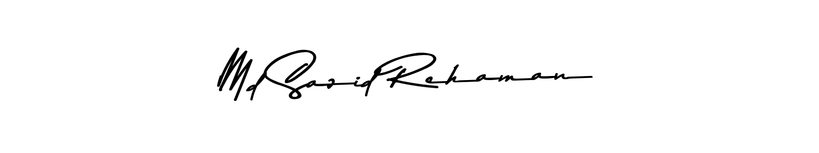 if you are searching for the best signature style for your name Md Sazid Rehaman. so please give up your signature search. here we have designed multiple signature styles  using Asem Kandis PERSONAL USE. Md Sazid Rehaman signature style 9 images and pictures png