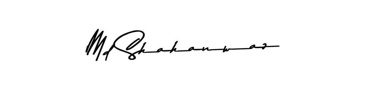 Md Shahanwaz stylish signature style. Best Handwritten Sign (Asem Kandis PERSONAL USE) for my name. Handwritten Signature Collection Ideas for my name Md Shahanwaz. Md Shahanwaz signature style 9 images and pictures png