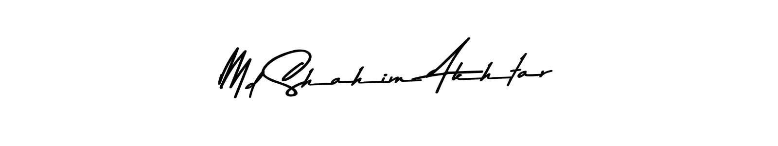 This is the best signature style for the Md Shahim Akhtar name. Also you like these signature font (Asem Kandis PERSONAL USE). Mix name signature. Md Shahim Akhtar signature style 9 images and pictures png