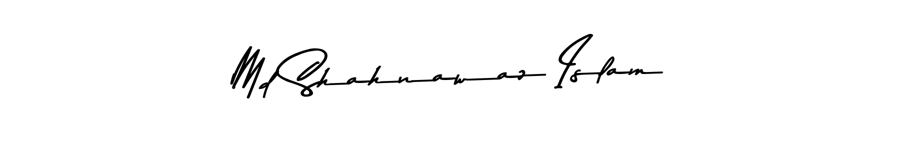 Make a beautiful signature design for name Md Shahnawaz Islam. With this signature (Asem Kandis PERSONAL USE) style, you can create a handwritten signature for free. Md Shahnawaz Islam signature style 9 images and pictures png