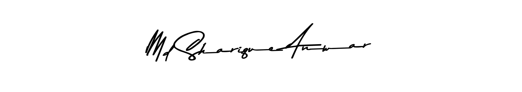 Similarly Asem Kandis PERSONAL USE is the best handwritten signature design. Signature creator online .You can use it as an online autograph creator for name Md Sharique Anwar. Md Sharique Anwar signature style 9 images and pictures png